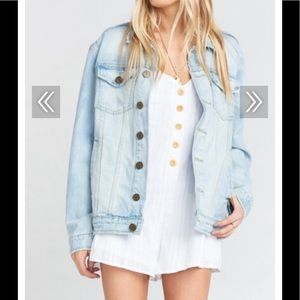 Show Me Your Mumu oversized Denim jacket M